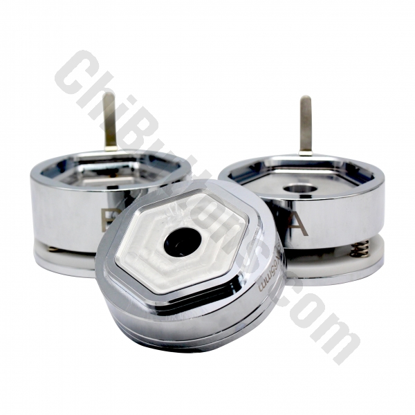 Mould - 58x65mm Hexagonal Interchangeable Die Moulds for Button Maker-B400